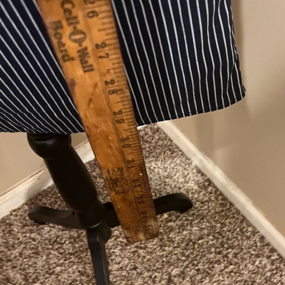 Banana Republic short sleeve off the shoulder striped dress, size M - Picture 4 of 7